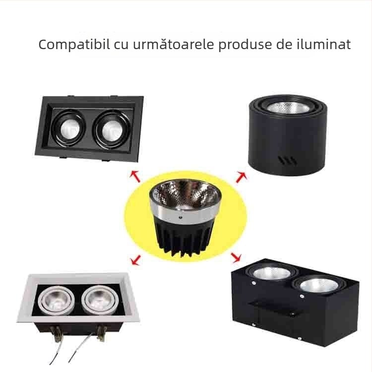 Modul COB LED încorporat pentru downlight și spot cu grilă — modul de înlocuire LED