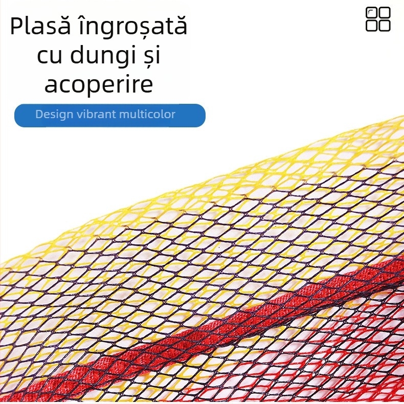 Protector colorat pentru pești, de mărime palmă, plasă pliabilă și portabilă, mini plasă de pescuit