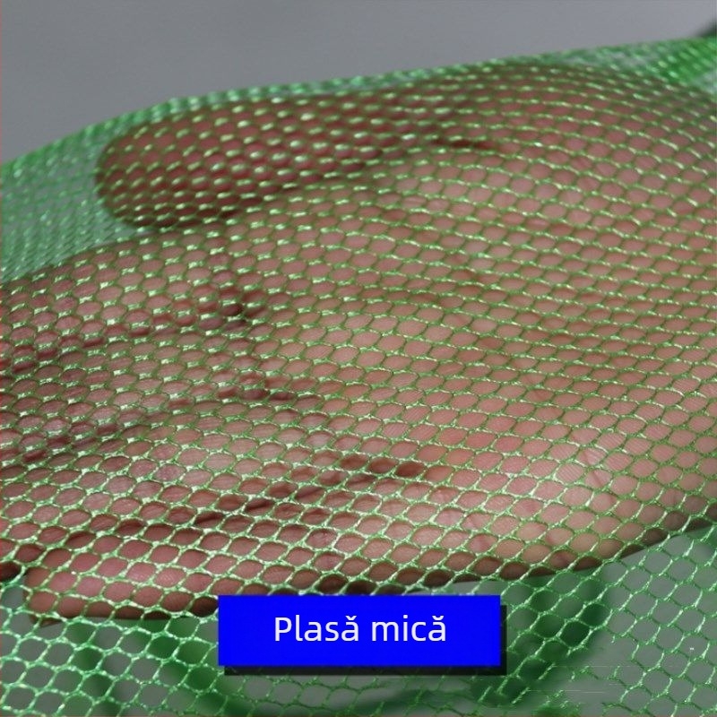 Sac din nylon cu plasă fină pentru protecția peștilor și creveților, plasă pliabilă pentru uscare și creștere a creveților