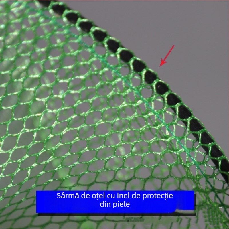 Sac din nylon cu plasă fină pentru protecția peștilor și creveților, plasă pliabilă pentru uscare și creștere a creveților