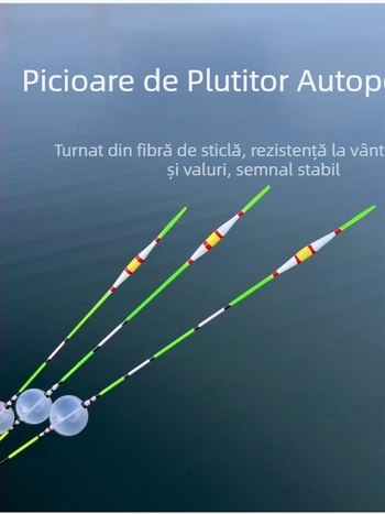 Yihu Plutitor cu bule pentru râuri — Turnat manual, înaltă sensibilitate, design îngroșat pentru apă puțină
