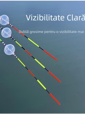 Yihu Plutitor cu bule pentru râuri — Turnat manual, înaltă sensibilitate, design îngroșat pentru apă puțină