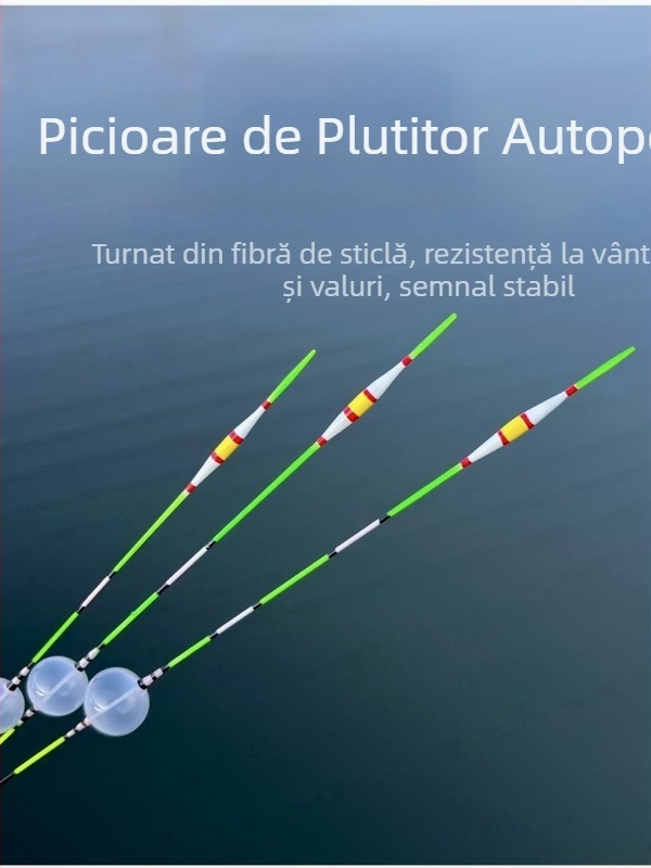 Yihu Plutitor cu bule pentru râuri — Turnat manual, înaltă sensibilitate, design îngroșat pentru apă puțină