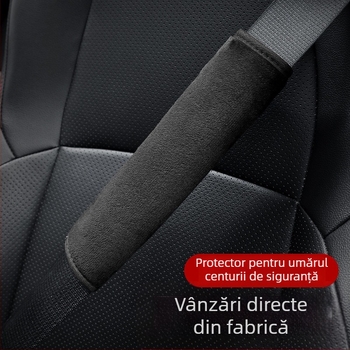 Perne pentru centura de siguranță a mașinii, pluș cu design cartoon, accesorii interioare, pereche