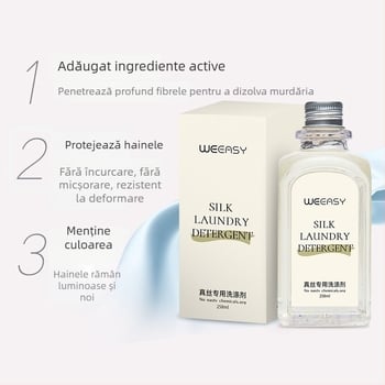 Detergent pentru mătase și lână – îngrijire delicată, spălare manuală