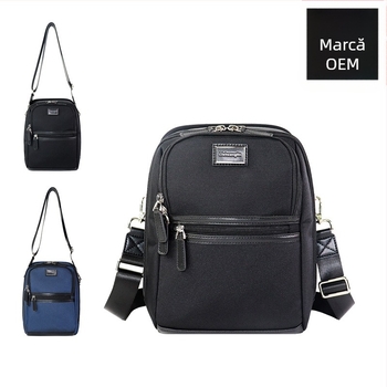 Geantă crossbody pentru bărbați, din nylon balistic – Geantă de umăr elegantă pentru călătorii