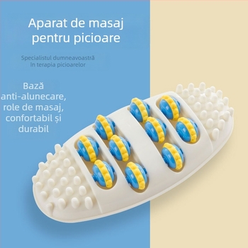 Covoraș de masaj pentru talpă cu role