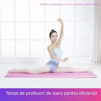 Covoraș de gimnastică pentru copii, pentru dans și yoga – gros, antiderapant, PU, 120×60×3 cm