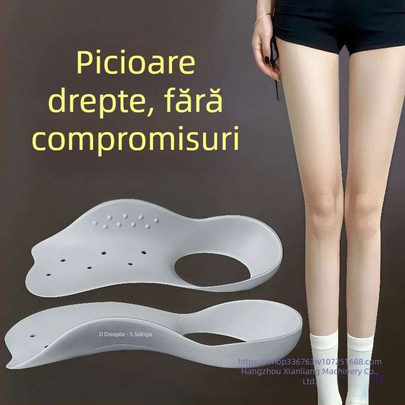 Tălpi ortopedice pentru corecția platului cu suport pentru arcul piciorului – pentru bărbați și femei