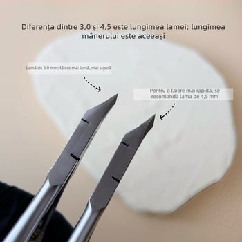 Principal Flower: Foarfece și clește pentru îndepărtarea pielii moarte, unelte de manichiură