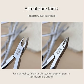 Principal Flower: Foarfece și clește pentru îndepărtarea pielii moarte, unelte de manichiură