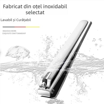 Paie Baiyi Clește de unghii cu gură plată, mare, ascuțit pentru unghii groase și dure, unelte de pedicură