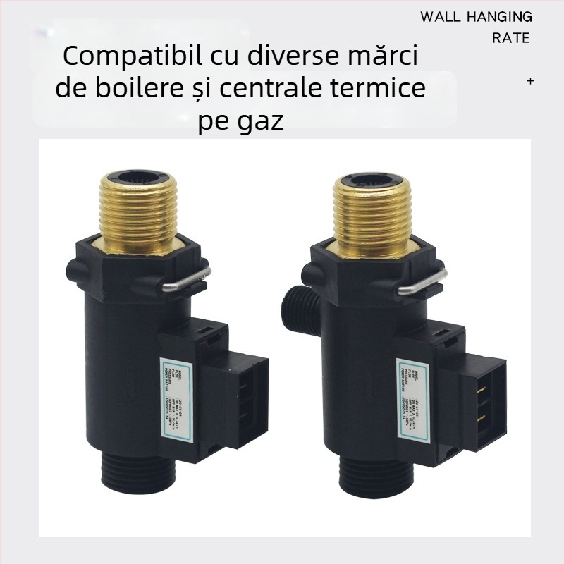 Senzor electronic de debit al apei pentru boilere montate pe perete, cu apă caldă, alimentate cu gaz