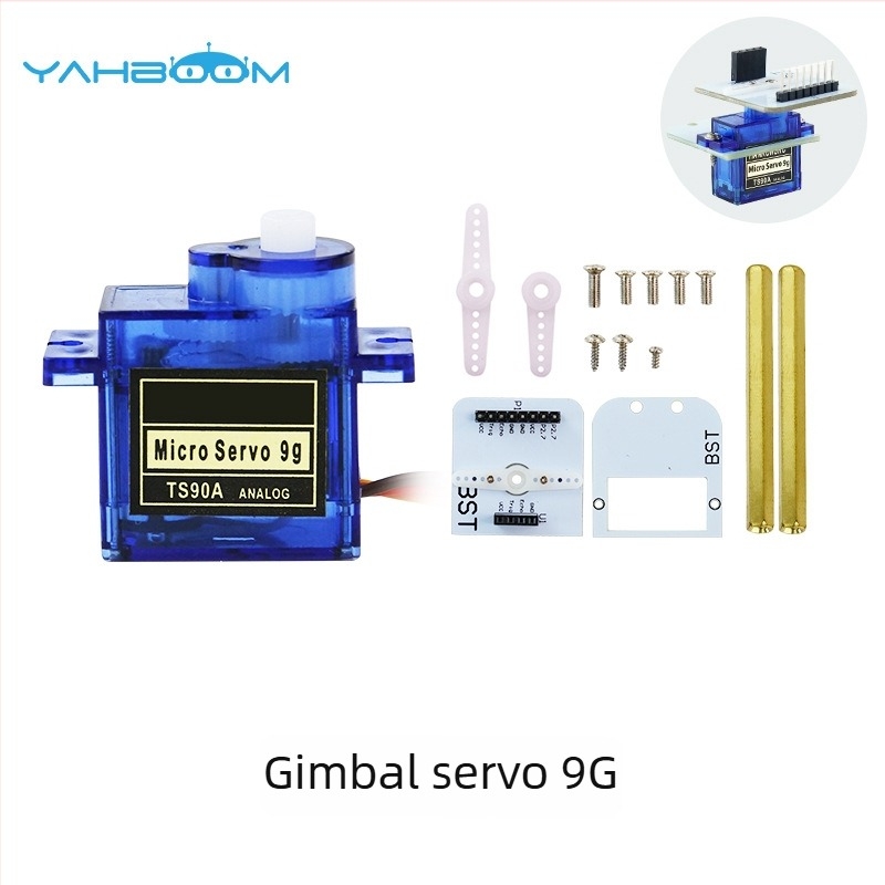 SG90 9g servomotor pan-tilt 180° senzor ultrasonor pentru mașină robotică inteligentă cu evitare obstacole și măsurare a distanței