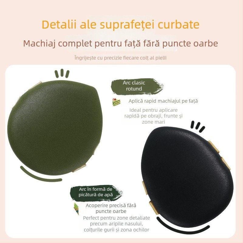 Puf PU pentru fond de ten tip cushion – utilizare umedă și uscată