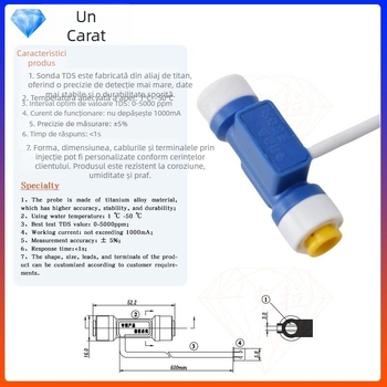 Senzor de temperatură NTC – accesorii personalizate pentru detectorul de ceainic, acvaristică, purificator de apă și monitorizarea calității apei, sondă TDS