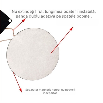 Modul de încărcare wireless 15W cu spațiu aer 15 mm pentru telefoane mobile, PCBA cu bobină mare