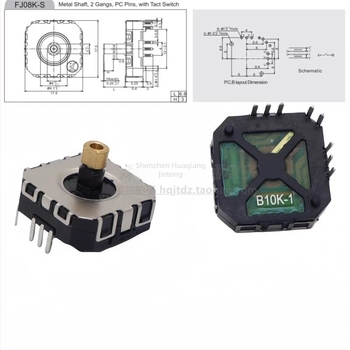 Puyao FJ08K-N / FJ08K-S joystick rocker pentru PSP, consolă portabilă, întrerupător cu cinci direcții, B10K