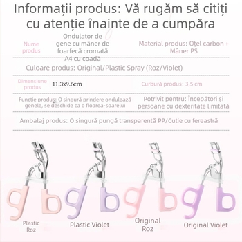 Ondulator de gene portabil, cu unghi lat, pentru începători, fără să apese pielea