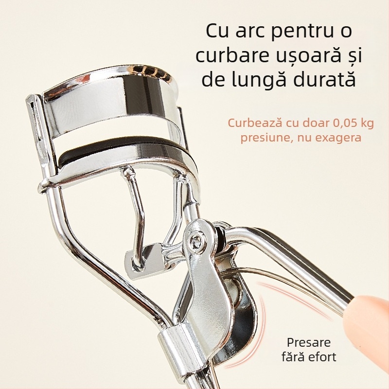 Ondulator portabil pentru gene, cu curling de lungă durată, fără să prindă pleoapele, design cu floare de soare