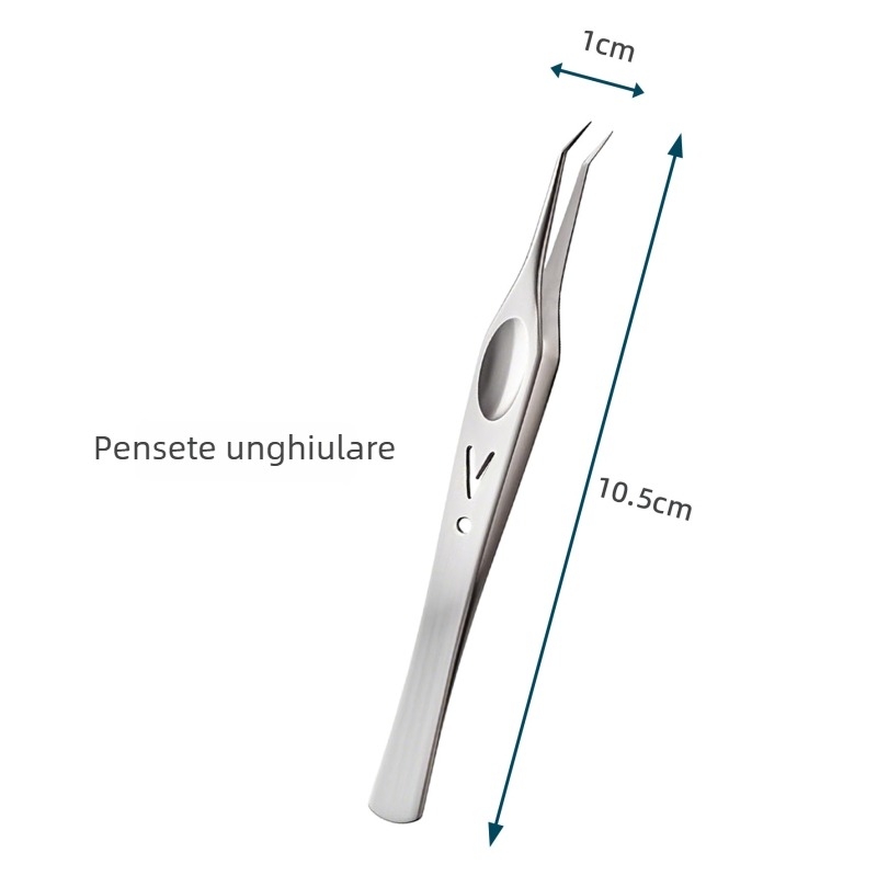 Set de unelte pentru acnee din oțel inoxidabil Zhongwei – clips pentru acnee, ace pentru acnee, ace pentru puncte negre, kit personalizat de înaltă precizie