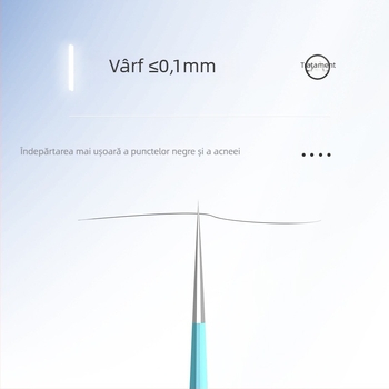 Allsmile set instrumente din oțel inoxidabil pentru acnee, 4 piese – pentru acnee și puncte negre