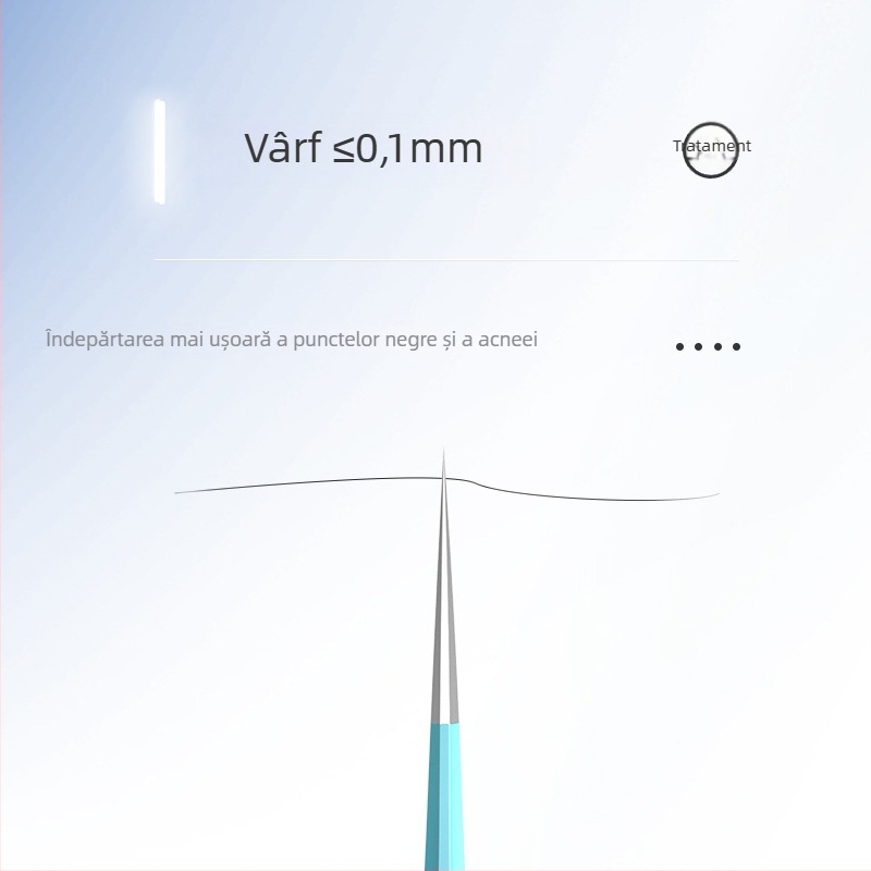 Allsmile set instrumente din oțel inoxidabil pentru acnee, 4 piese – pentru acnee și puncte negre