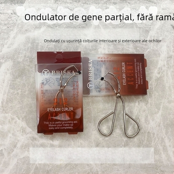 BRISKA 212 Ondulator parțial pentru gene, design segmentat fără ramă, pentru gene subțiri și încovoiate