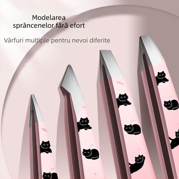 Pensetă pentru sprâncene, precizie înaltă, pentru modelarea sprâncenelor și îndepărtarea părului facial
