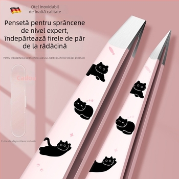 Pensetă pentru sprâncene, precizie înaltă, pentru modelarea sprâncenelor și îndepărtarea părului facial