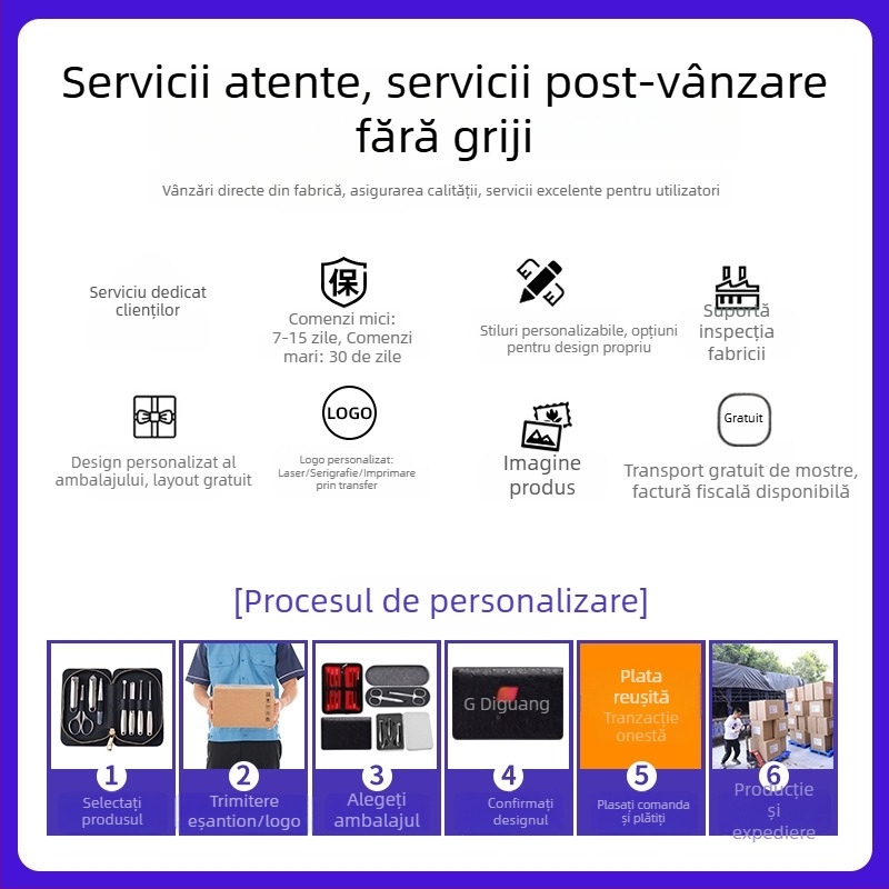 Foarfece cu dinți pentru firele de păr din nas, trimmer manual pentru nas cu cap rotund, foarfecioare mici pentru sprâncene și nări