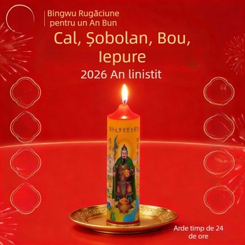 2026 Lampă cu lumânare pentru binecuvântare – General Wen Zhe