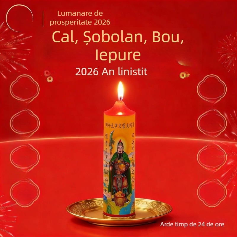 2026 Lampă cu lumânare pentru binecuvântare – General Wen Zhe