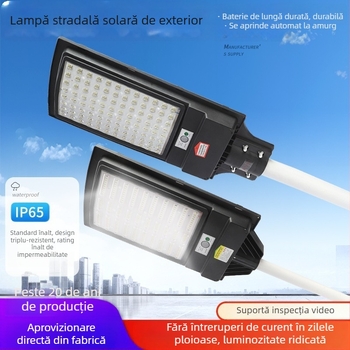 2025 Nouă lampă solară de exterior pentru uz casnic, lanternă de grădină cu senzor, iluminat solar pentru curte