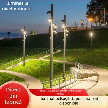 Iluminat LED exterior pentru peisaje: parcuri și curți, corp din aluminiu, IP65, rezistent la apă, luminozitate înaltă, lumini de proiecție
