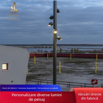 Iluminat LED exterior pentru peisaje: parcuri și curți, corp din aluminiu, IP65, rezistent la apă, luminozitate înaltă, lumini de proiecție