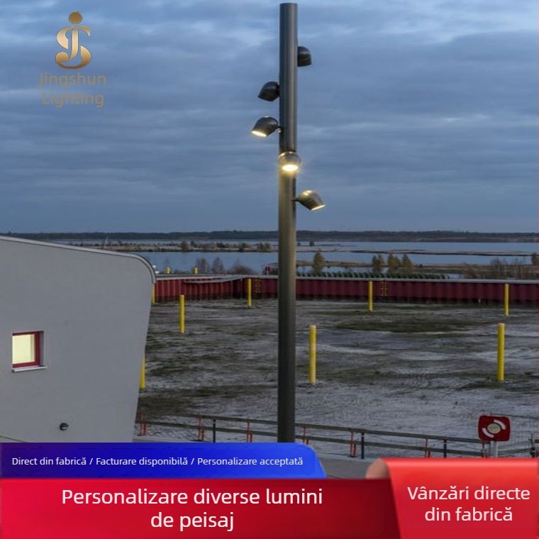 Iluminat LED exterior pentru peisaje: parcuri și curți, corp din aluminiu, IP65, rezistent la apă, luminozitate înaltă, lumini de proiecție