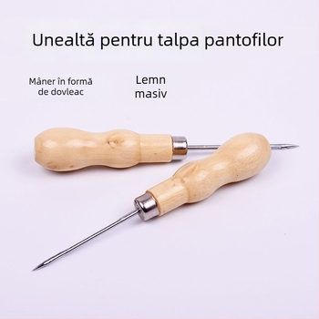 Știft pentru pantofi din oțel inoxidabil – unealtă de reparații pantofi cu gaură