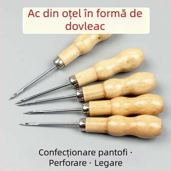 Știft pentru pantofi din oțel inoxidabil – unealtă de reparații pantofi cu gaură