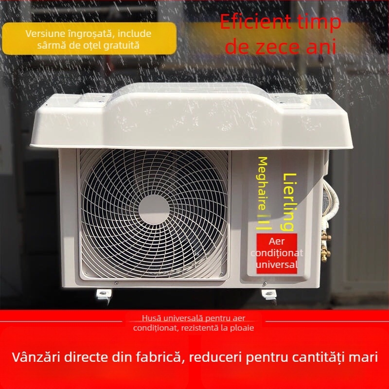Acoperire pentru unitatea exterioară a aparatului de aer condiționat – rezistent la ploaie, UV, vânt, praf, întărită 1-2P