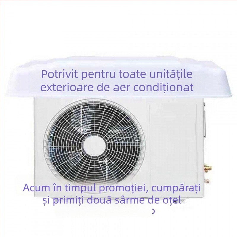 Acoperire pentru unitatea exterioară a aparatului de aer condiționat – rezistent la ploaie, UV, vânt, praf, întărită 1-2P