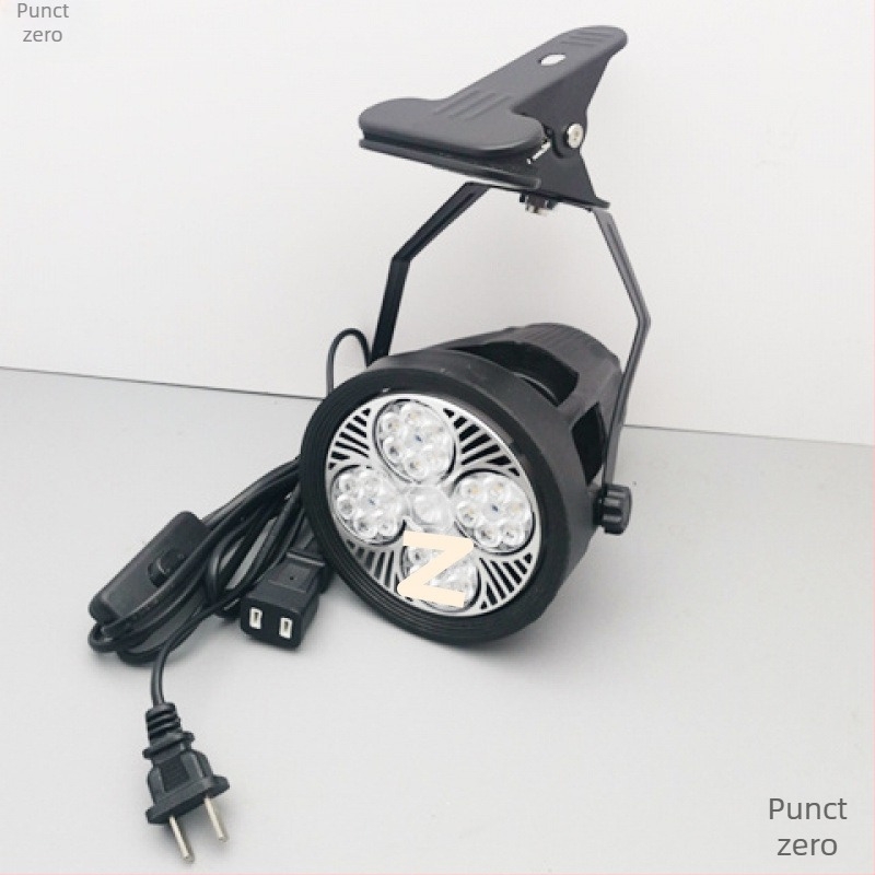 Spot LED cu clips, alimentare la priză, iluminare portabilă pentru nunți și expoziții