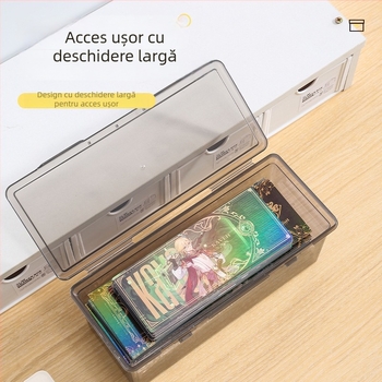 Cutie RMB pentru bancnote, cutie dreptunghiulară pentru numerar, protecție împotriva prafului, capacitate mare