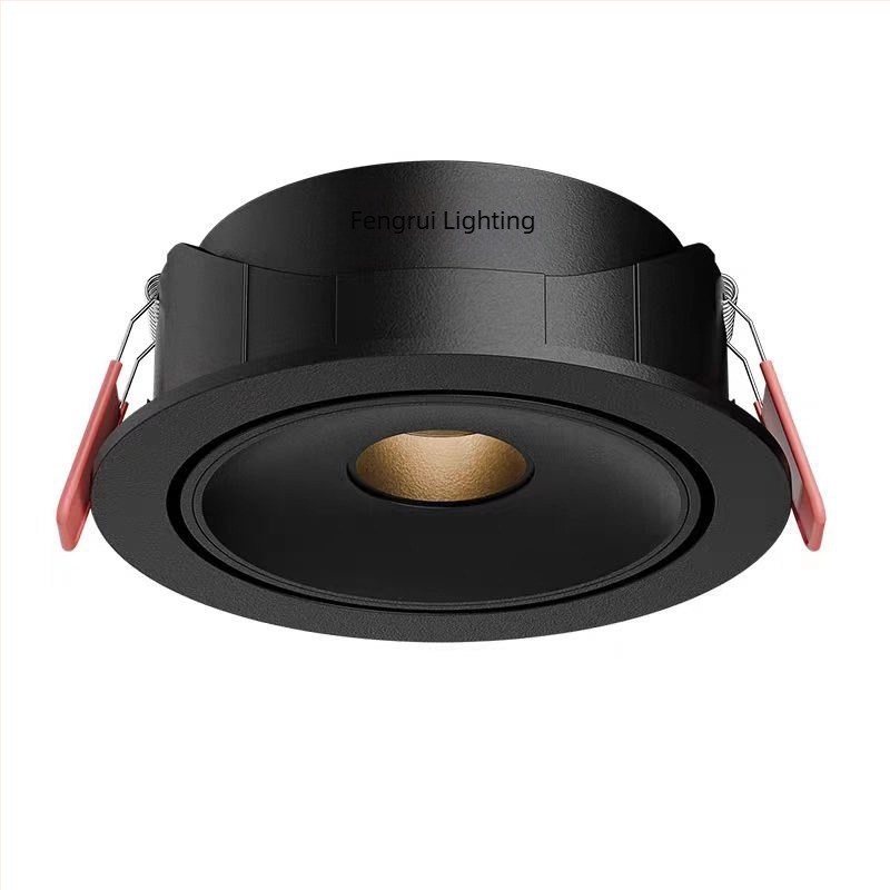 Spot LED încastrat ultra-subțire (3W) pentru iluminare ambientală în camera de ceai, cu unghiuri de fascicul de 3°, 8° și 15°, potrivit pentru masă de dining și muzeu.