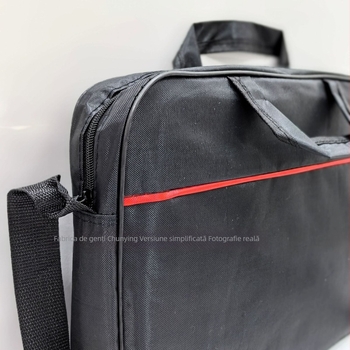 Geantă pentru laptop din Oxford, stil business, 15 inch, cu imprimare logo personalizată
