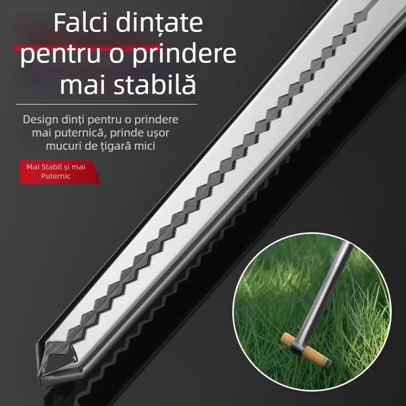 Clește din oțel inoxidabil, mâner lung, pentru raci, crabi și obiecte