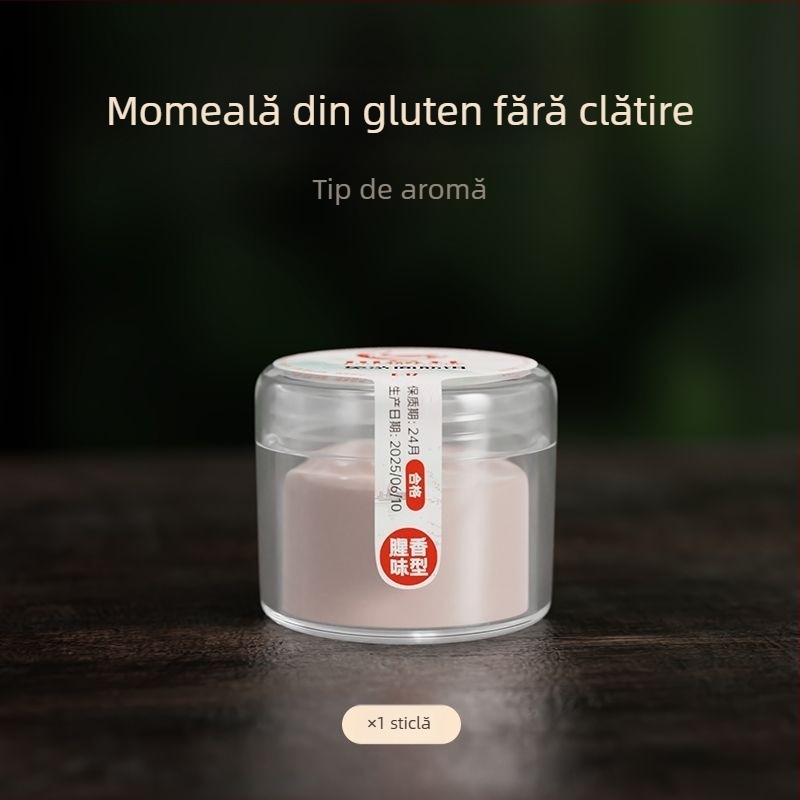 Momeli de gluten fără spălare pentru pescuit în pârâu, aromă puternică de pește, momelițe micro pentru pescuit sălbatic, năluci mici pentru pești de râu