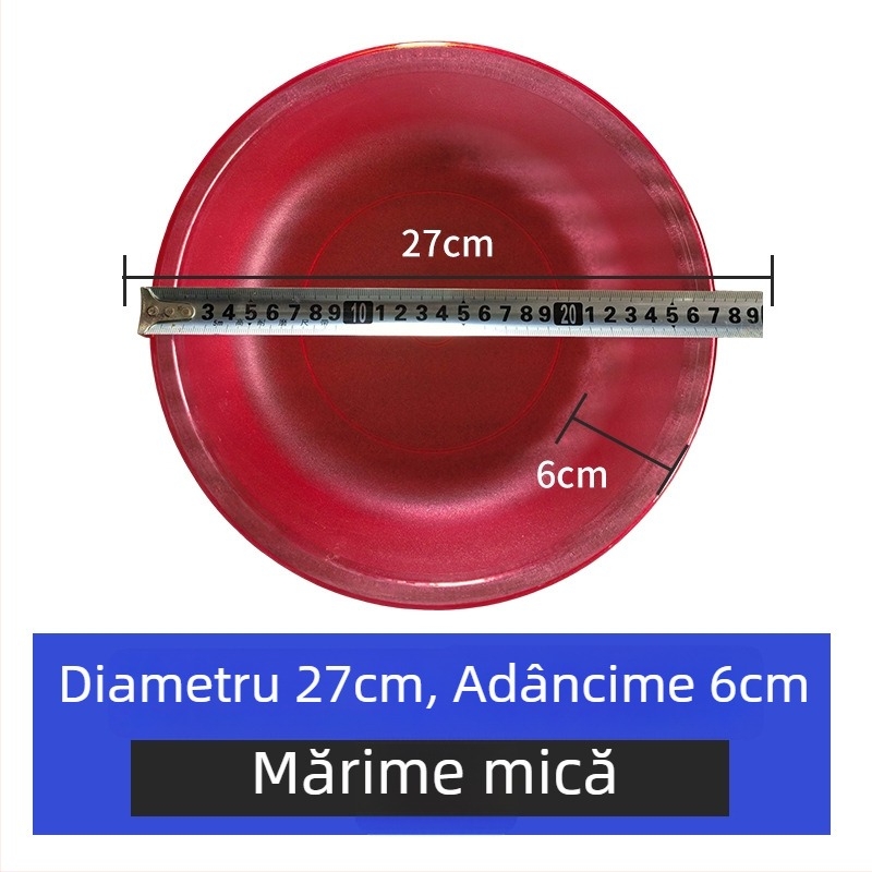 Vas portabil din plastic pentru amestecarea momelii la pescuit și hrana pentru pește