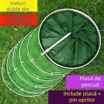 Geantă din plasă pentru pescuit sălbatic, întărită și groasă, uscare rapidă, pliabilă
