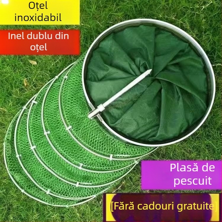 Geantă din plasă pentru pescuit sălbatic, întărită și groasă, uscare rapidă, pliabilă